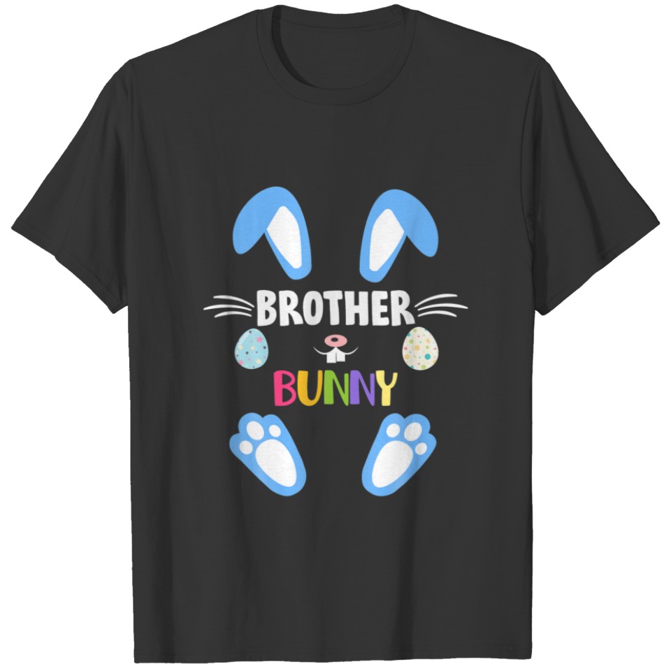 Brother Bunny Cute Design Costume Men Boy Family M T-shirt