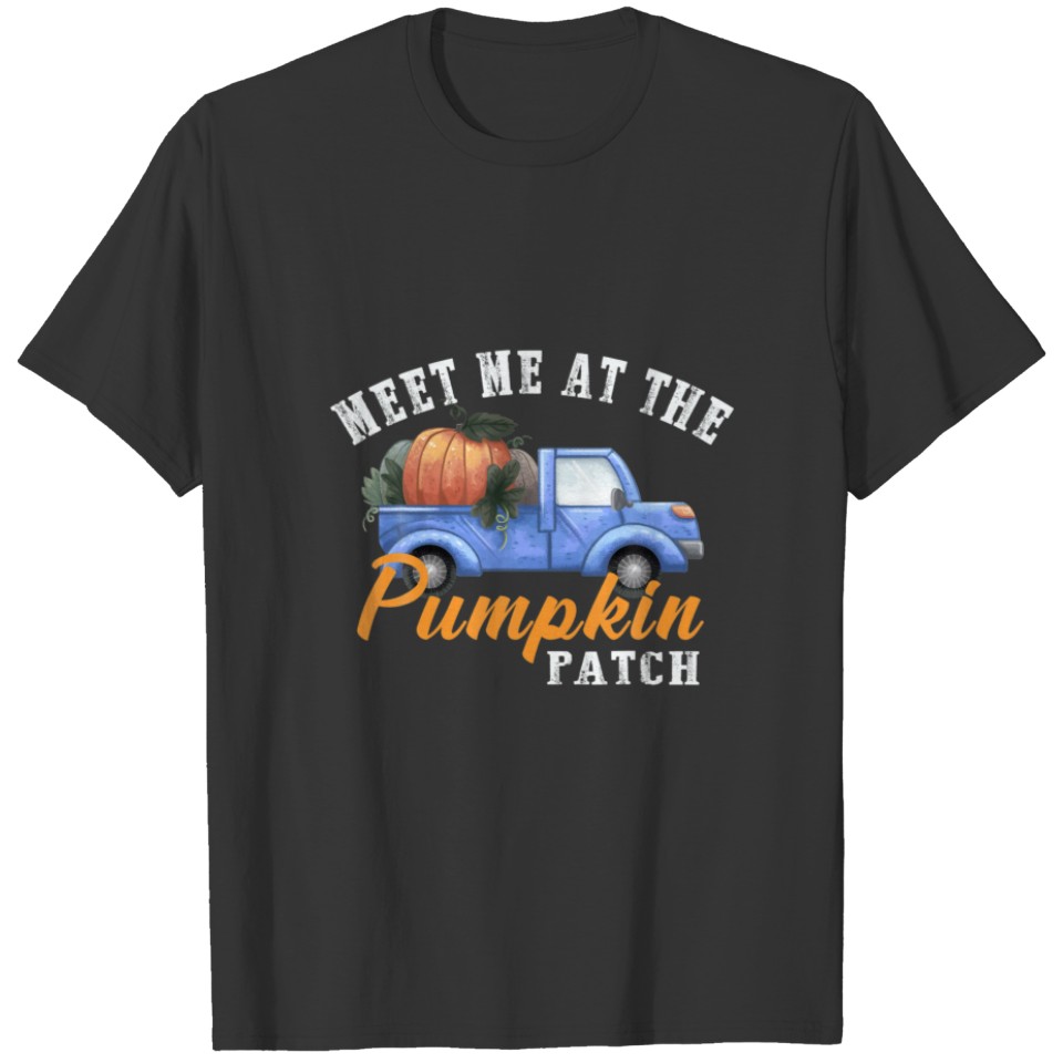 Meet Me At The Pumpkin Patch Kid Men Women Hallowe T-shirt