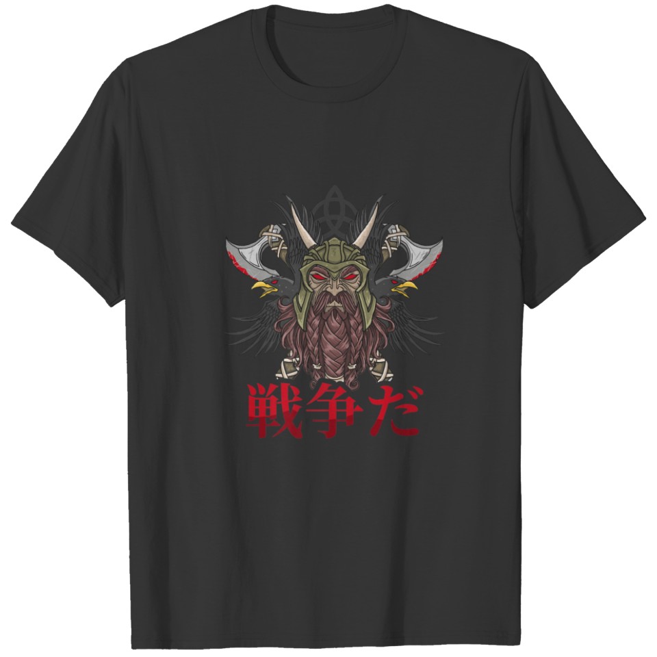 Anime Viking - Norseman - Japanese Otaku - Manga - T-shirt