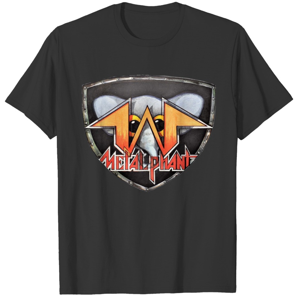 Metalphant with Guitar Women's Front Zip T-shirt