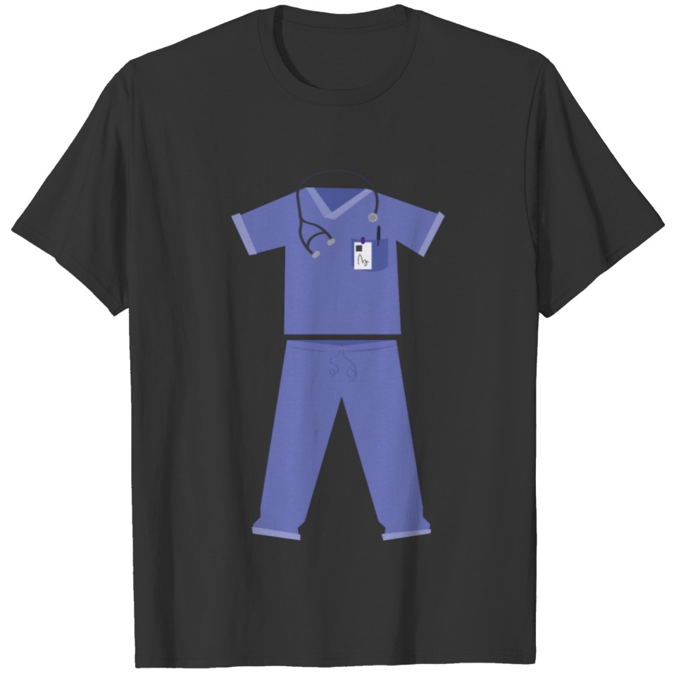 Blue Scrubs T-shirt