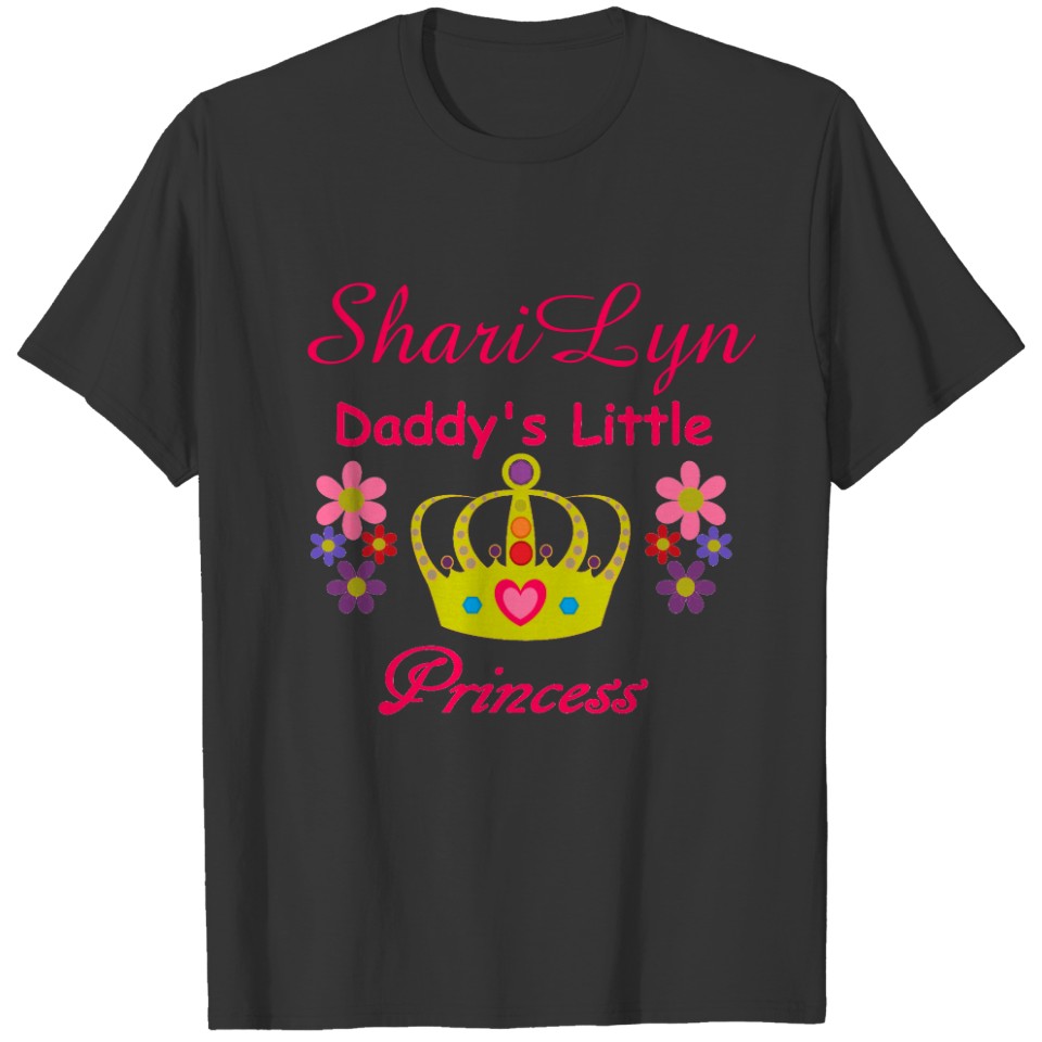 Personalized Daddy's Little Princess T-shirt