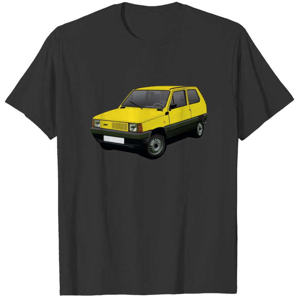 Fiat Panda 45 Mk1 (Tipo 141) Yellow T-shirt
