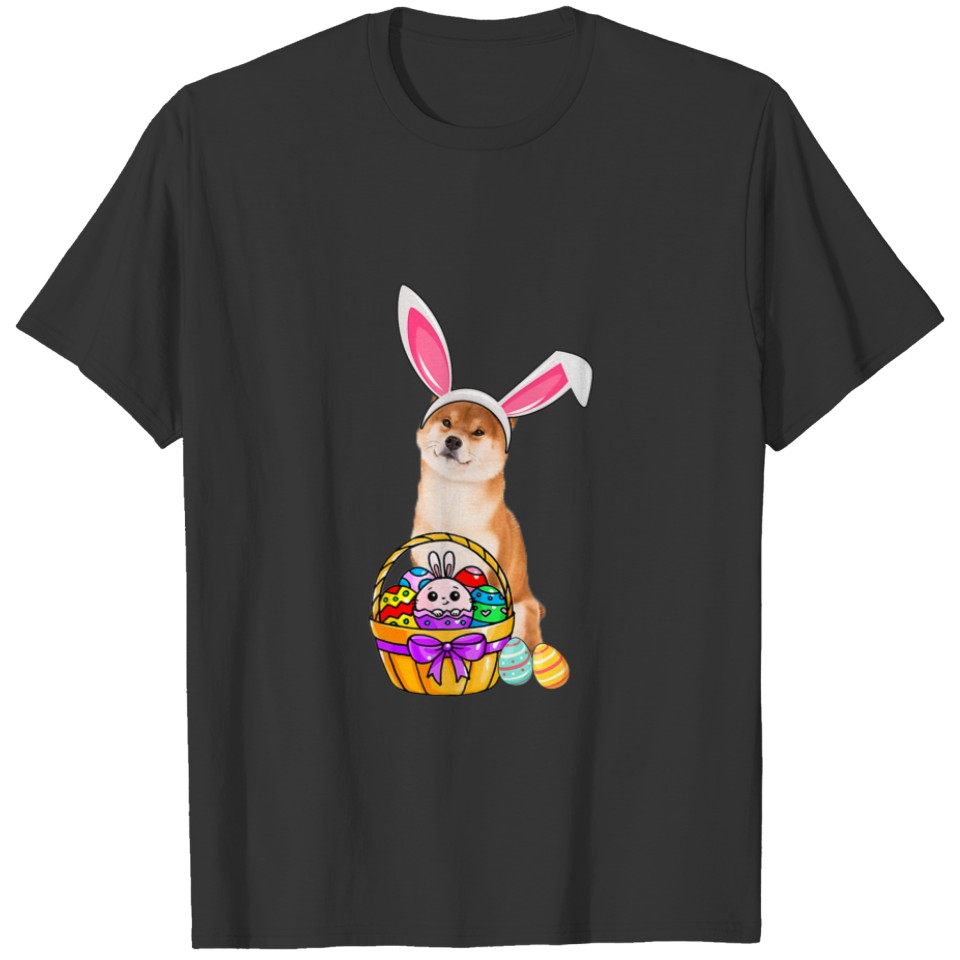Easter Egg Funny Shiba Inu Easter T-shirt