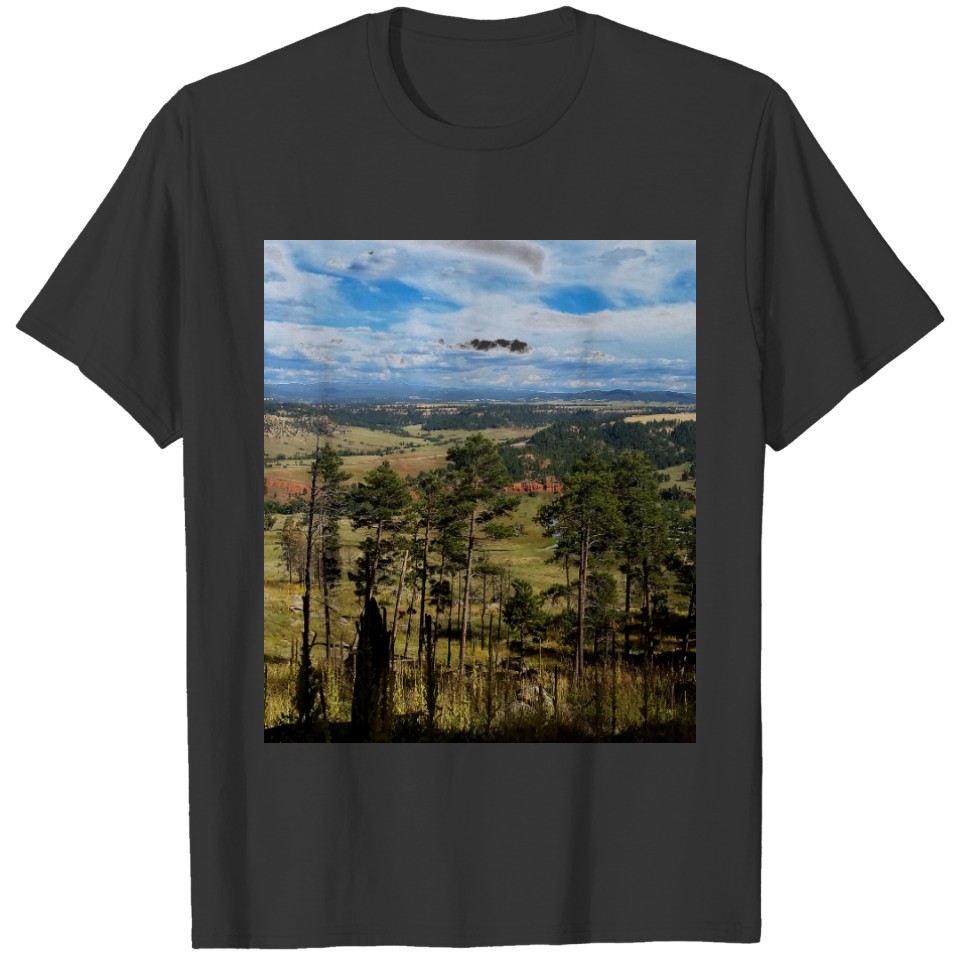 Ponderosa Pine from Devils Tower T-shirt