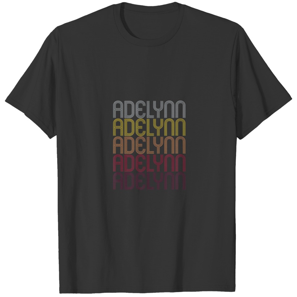Adelynn Personalized First Name Sur T-shirt