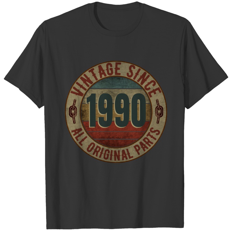 VINTAGE SINCE 1990 ALL ORIGINAL PARTS. PLUS SIZE T-shirt