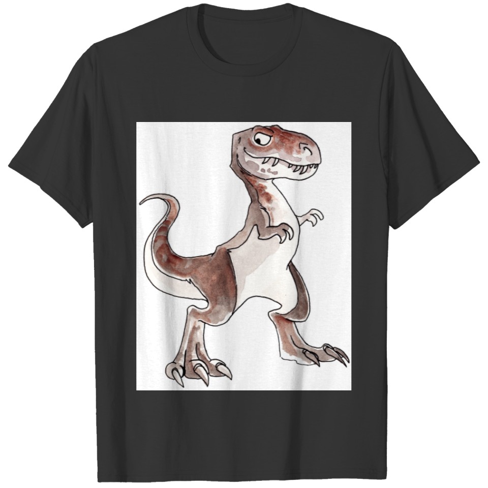 Tyrannosaurus Rex Ladies Fitted T-shirt