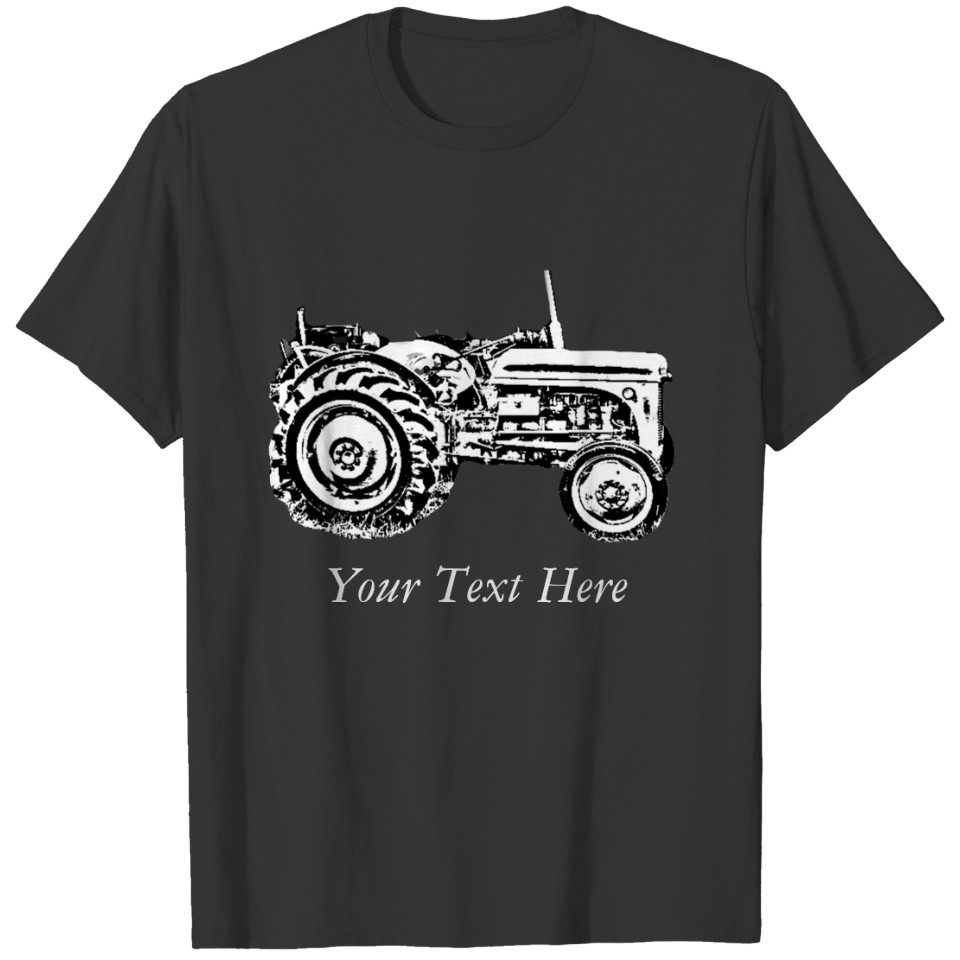 Vintage Gray massey fergison tractor photo Sweatsh Sweat T-shirt