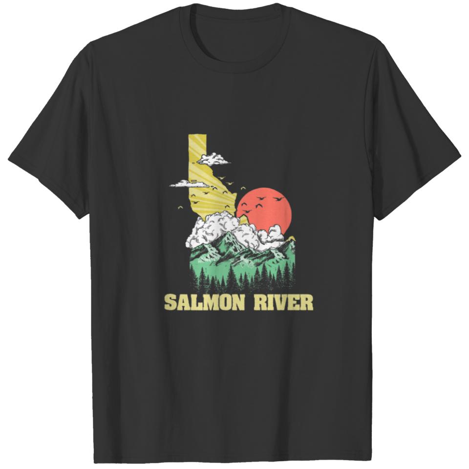 Salmon River Idaho Outdoors, Nature T-shirt