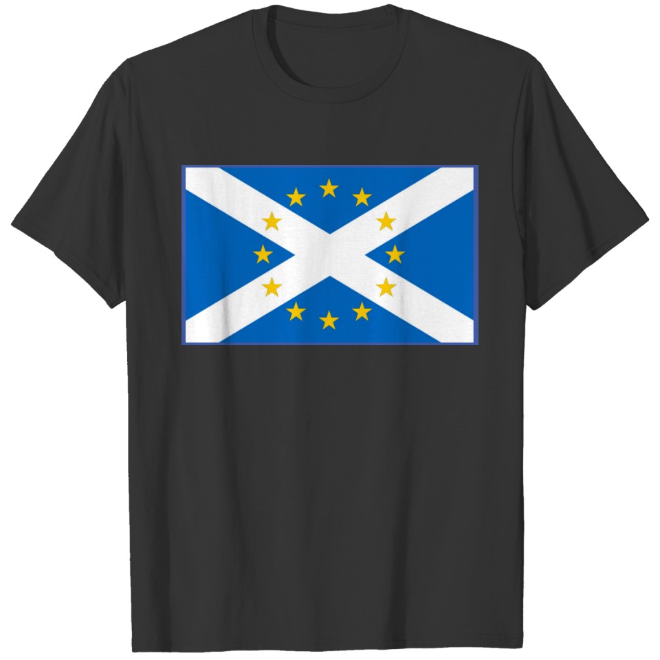 Independent European Scotland Flag T-shirt