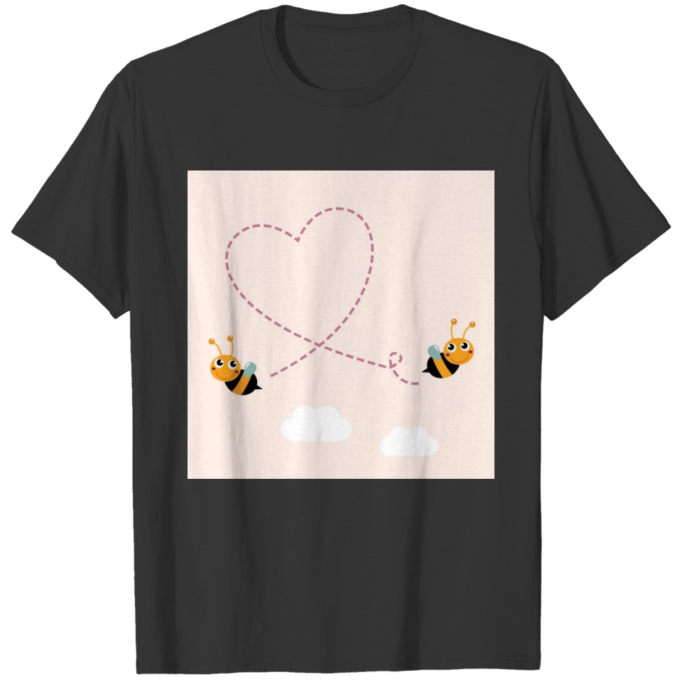 Wedding artistic  with Bees T-shirt