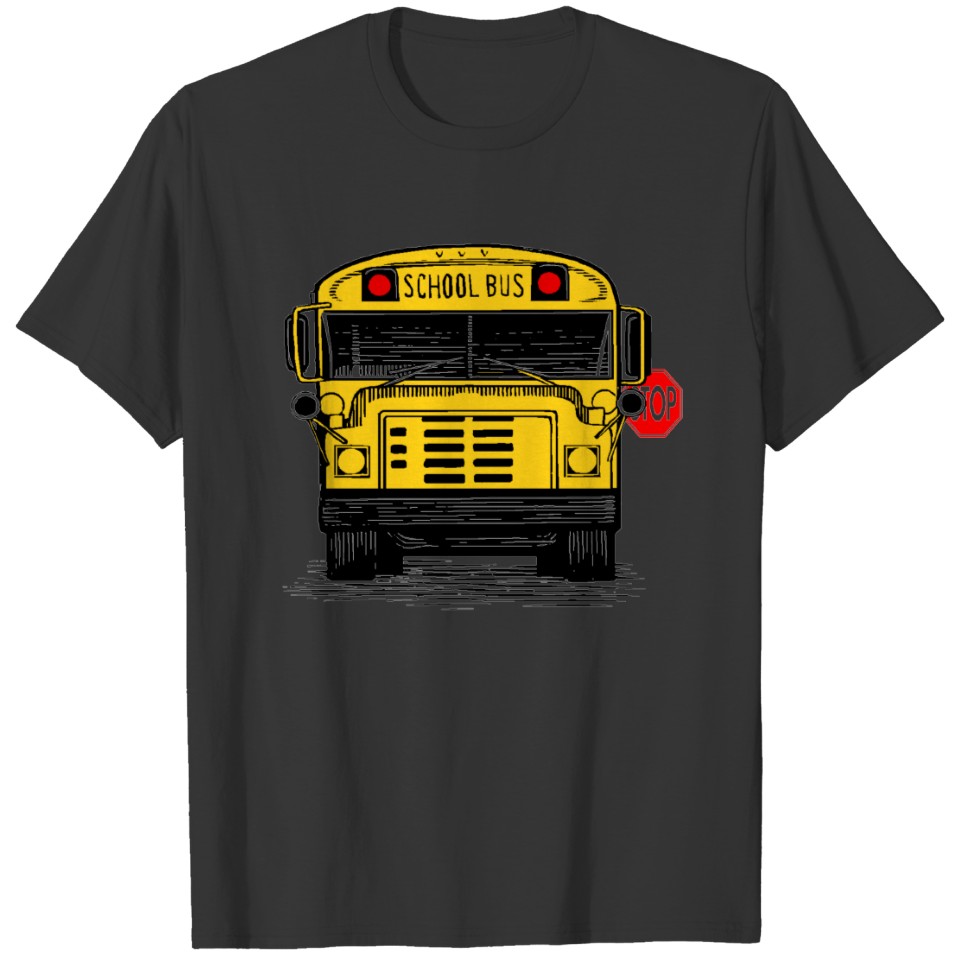 schoolbuswithstopsigntee T-shirt