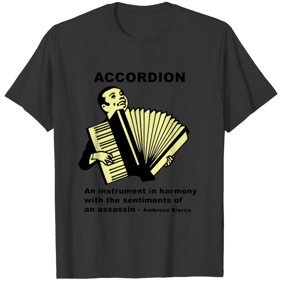 Accordion: Ambrose Bierce definition T-shirt