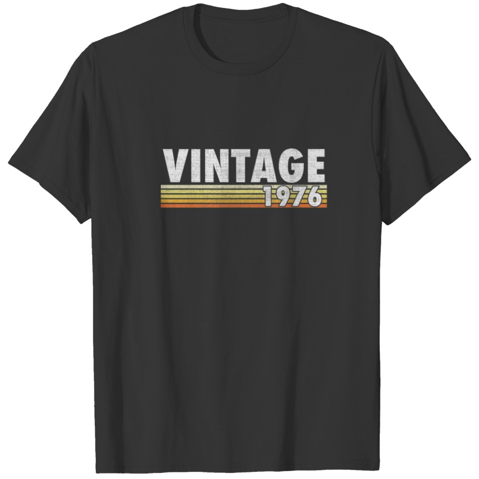 Vintage Retro 45Th Birthday Gift For Men Women 197 T-shirt