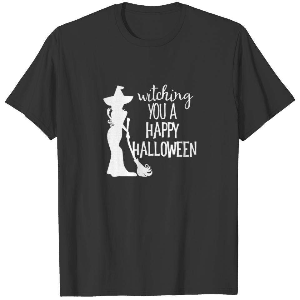 Witching You A Happy Halloween T-shirt