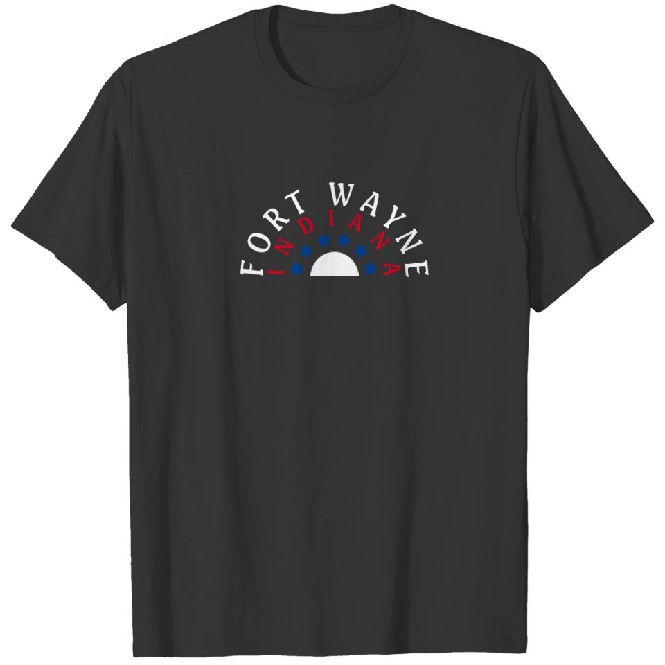 Patriotic Forte Wayne Indiana T-shirt