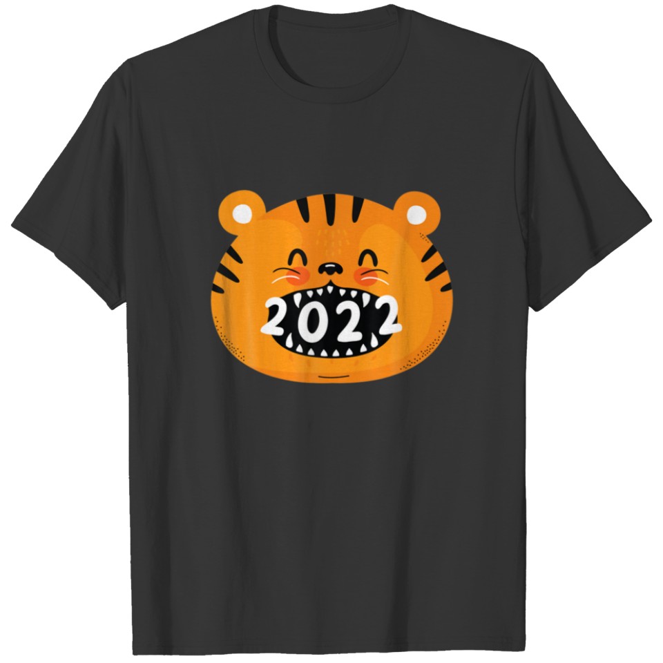 New Year 2022 Cute Kawaii Tiger Senior 2022 For Me T-shirt