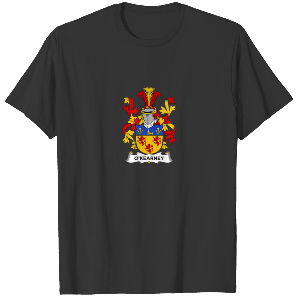 O'kearney Coat Of Arms - Family Crest T-shirt