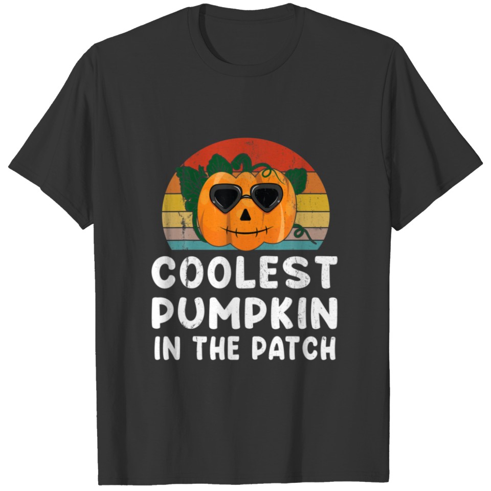 Boys Coolest Pumpkin In The Patch Toddler Hallowee T-shirt