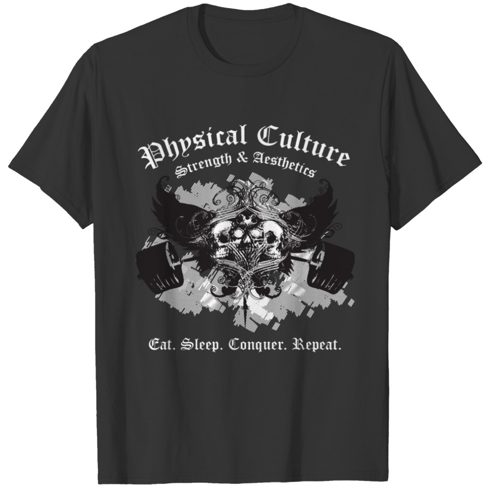 Physical Culture - Strength and Aesthetics - Crest T-shirt