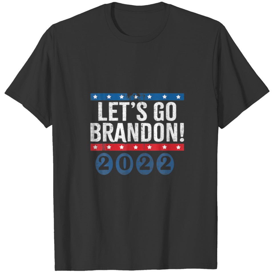Lets Go Brandon Funny Men Women Vintage  Gift T-shirt