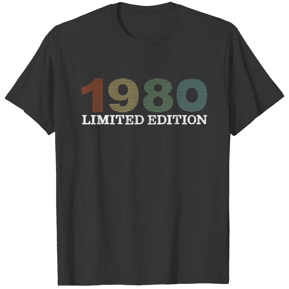 40th Birthday Retro - Vintage 1980 T-shirt