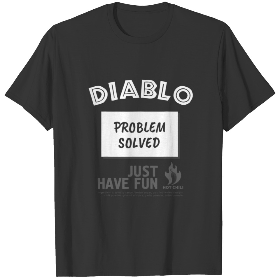 Taco Diablo Sauce - Couple Halloween Pajama Costum T-shirt