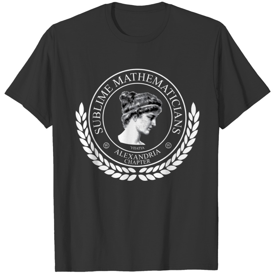 The Sublime Mathematicians - Alexandria Chapter T-shirt