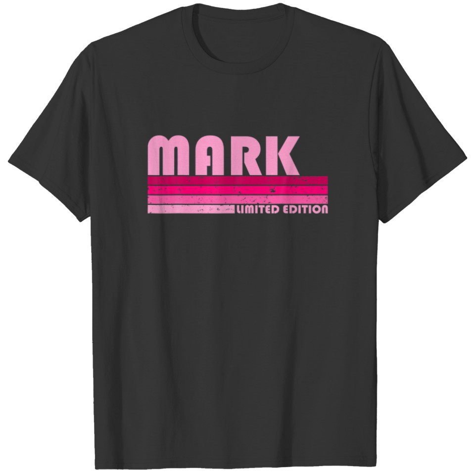 MARK Name Personalized Retro Vintage 80S 90S Birth T-shirt