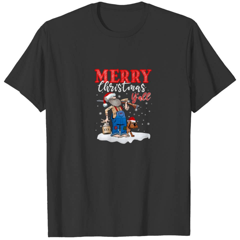 Merry Christmas Y'all, Country Christmas In The Mo T-shirt
