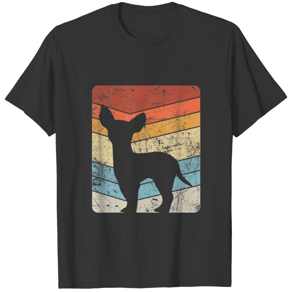 Vintage Retro Chihuahua Lovers Gift T-shirt