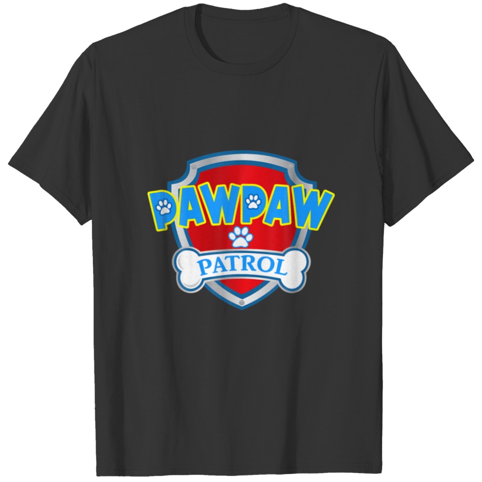 Funny Pawpaw Patrol - Dog Mom, Dad For Men Wo T-shirt