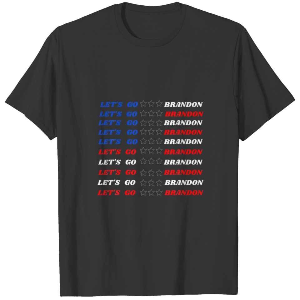 Let's Go Braden Brandon USA Flag Conservative Anti T-shirt