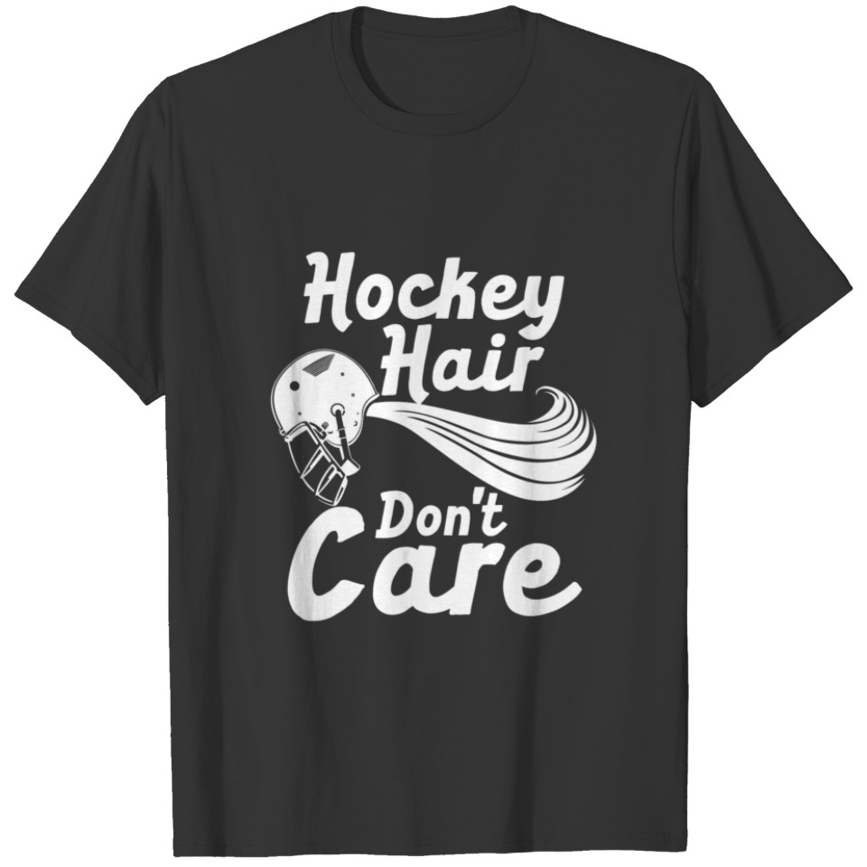 Funny Ice Hockey For Girls Women Hockey Sport Play T-shirt
