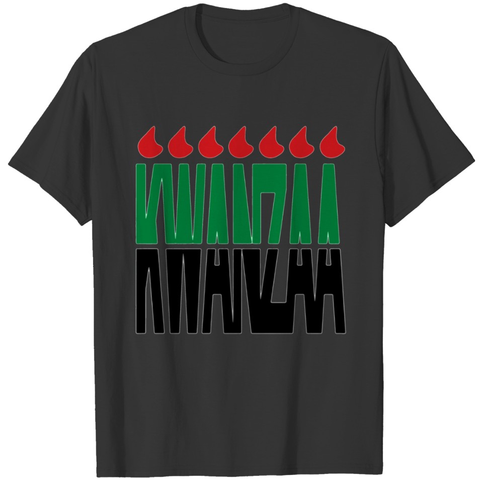 Mirror Image Kwanzaa T-shirt