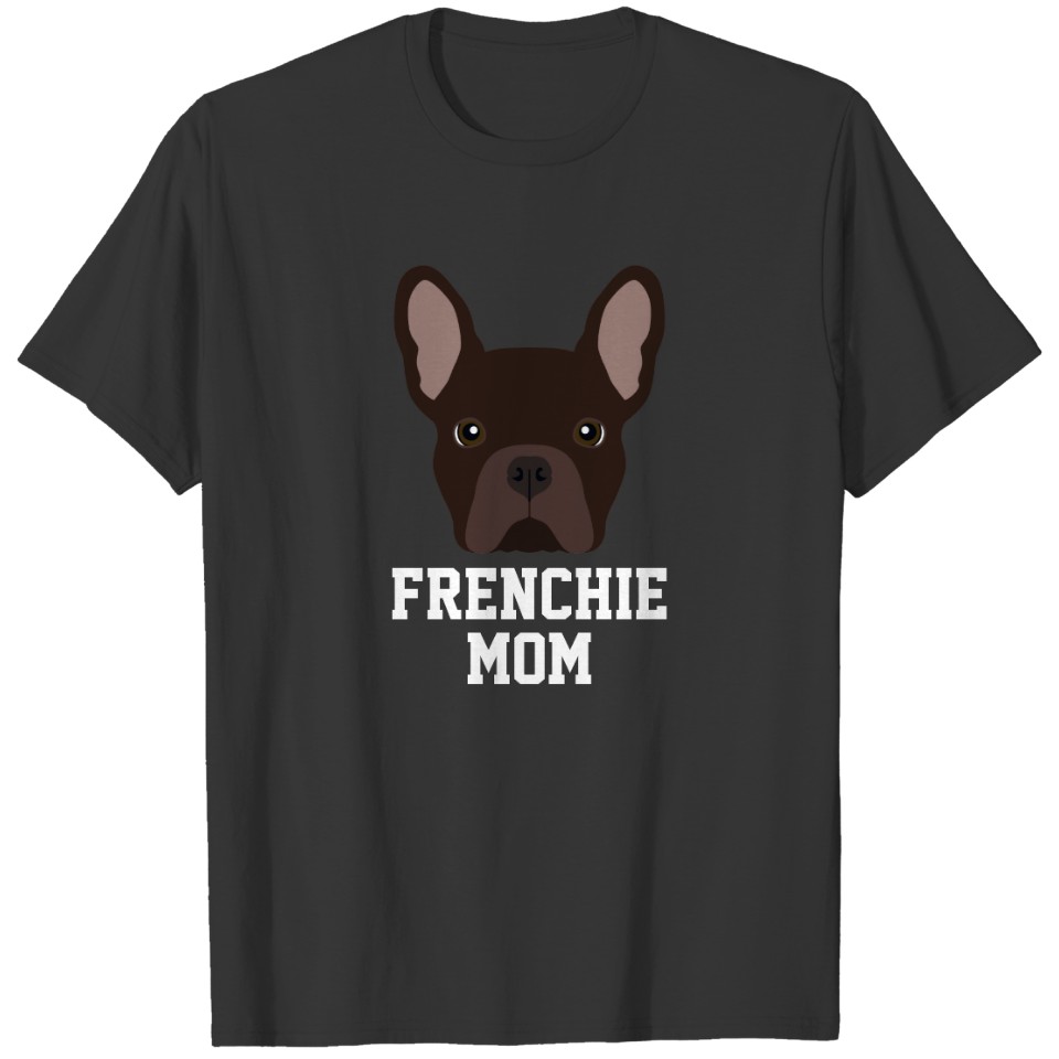 Brown Frenchie Dog T-shirt