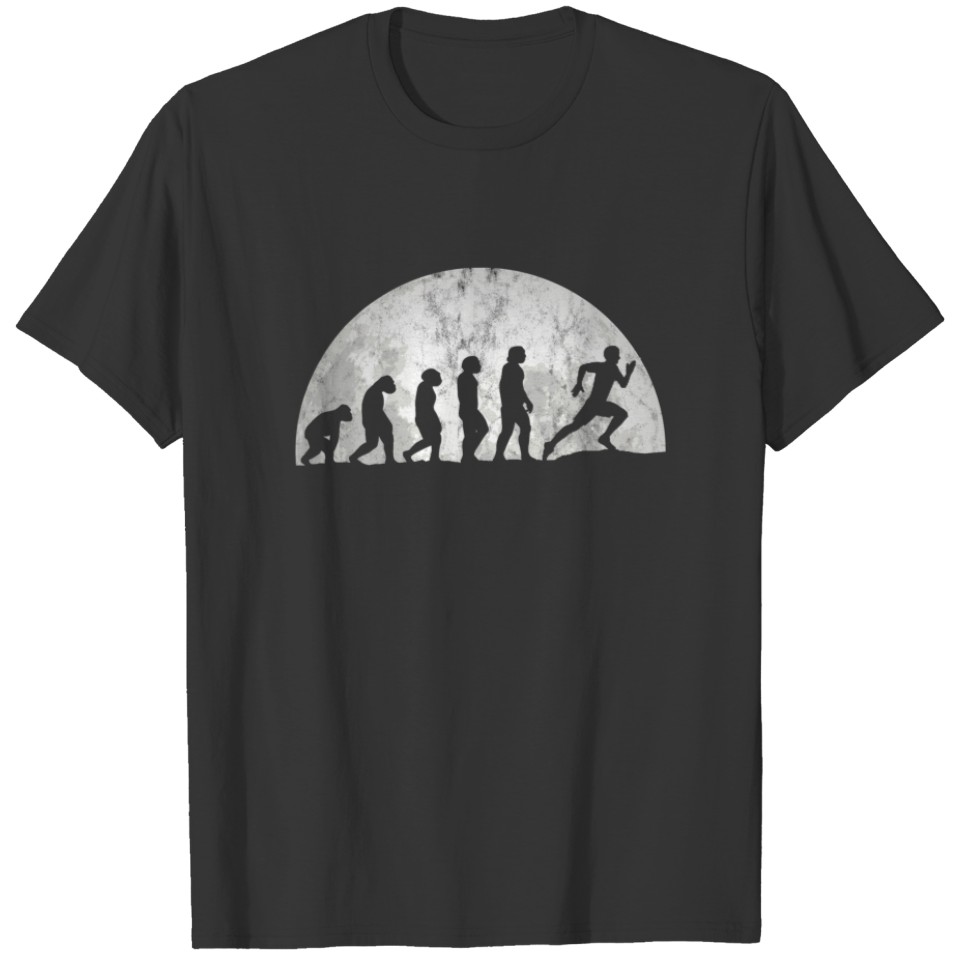 Jogging Evolution - Evolution Of Man Sports Runner T-shirt