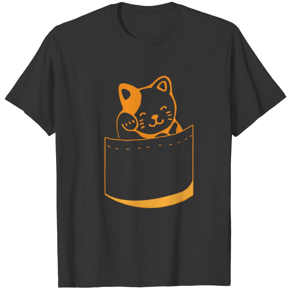 KITTY CAT IN MY POCKET T-shirt