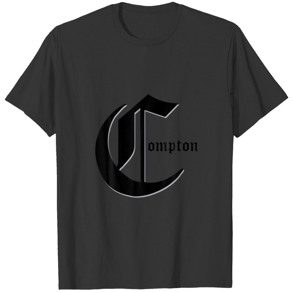 Compton, California Gangsta Rap Graphic T-shirt