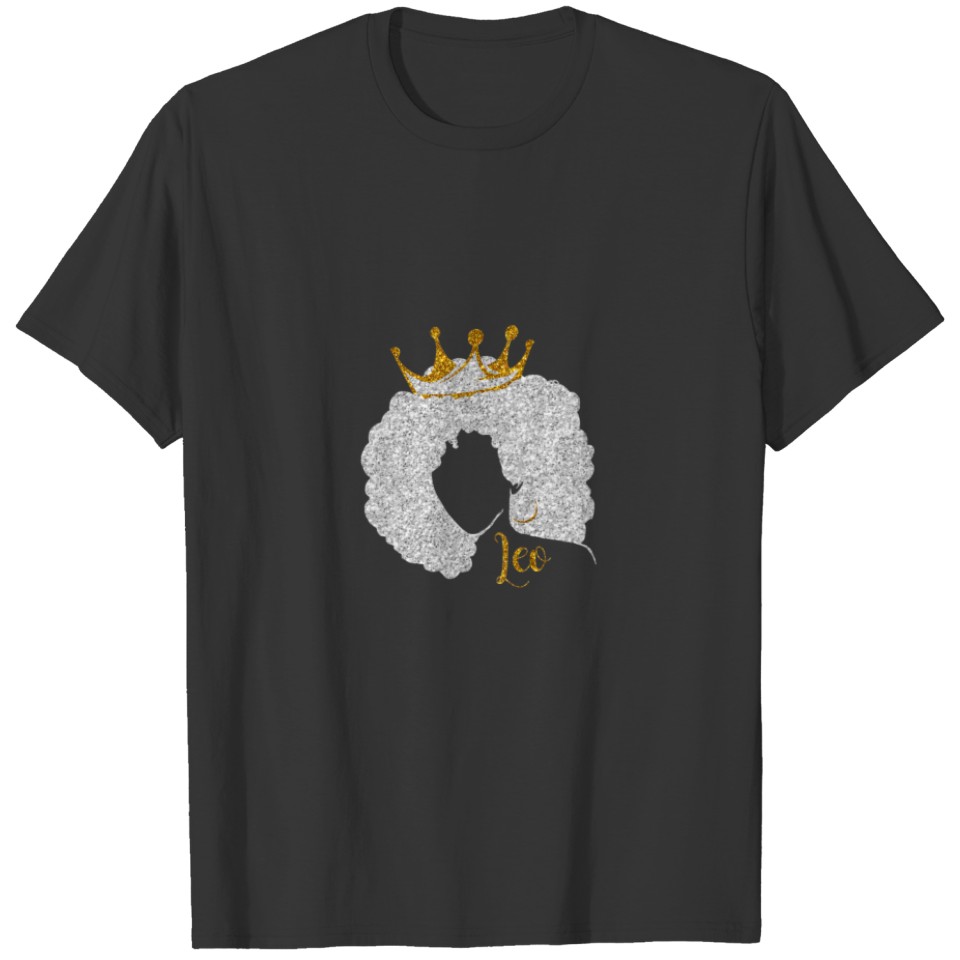 Womens Leo Queen Birthday July 23 To August 22 Mel T-shirt