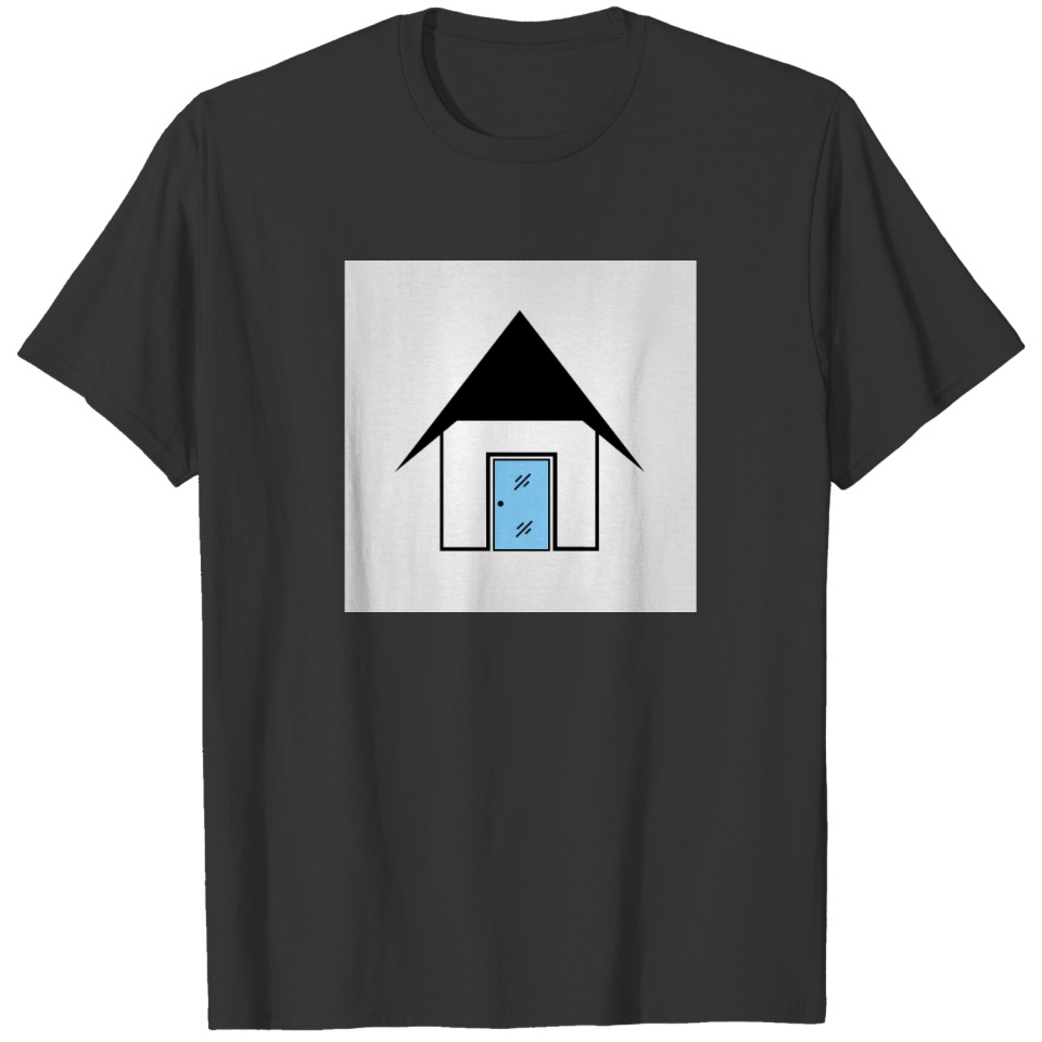 House with glass door T-shirt