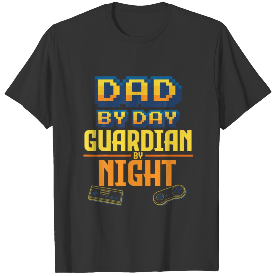 Computer Video Gamer Dad Husband Father's Day Game T-shirt