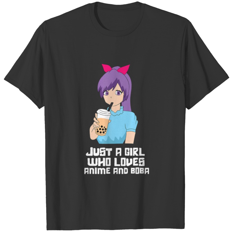 Anime Women Teen Girl Who Loves Swimming T-shirt