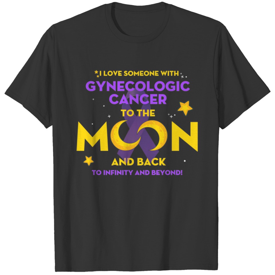 Gynecologic Cancer Awareness Support Fighting T-shirt