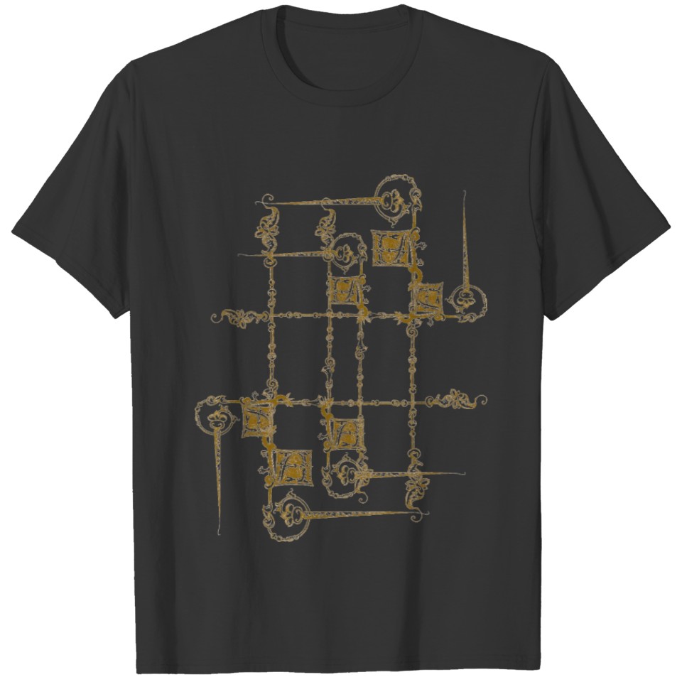 Medieval Style Border T-shirt