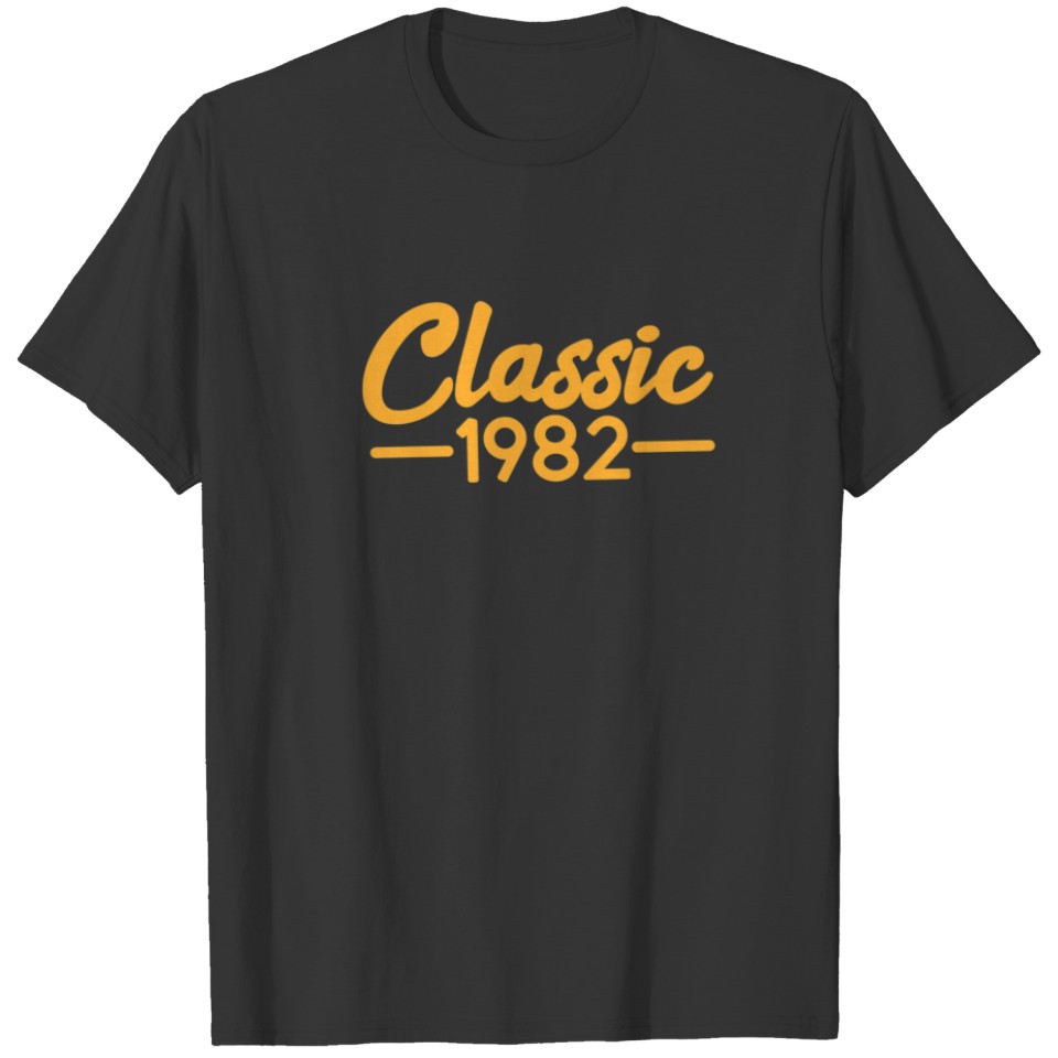 Vintage Birthday T Classic 1982 40Th Birthday T-shirt