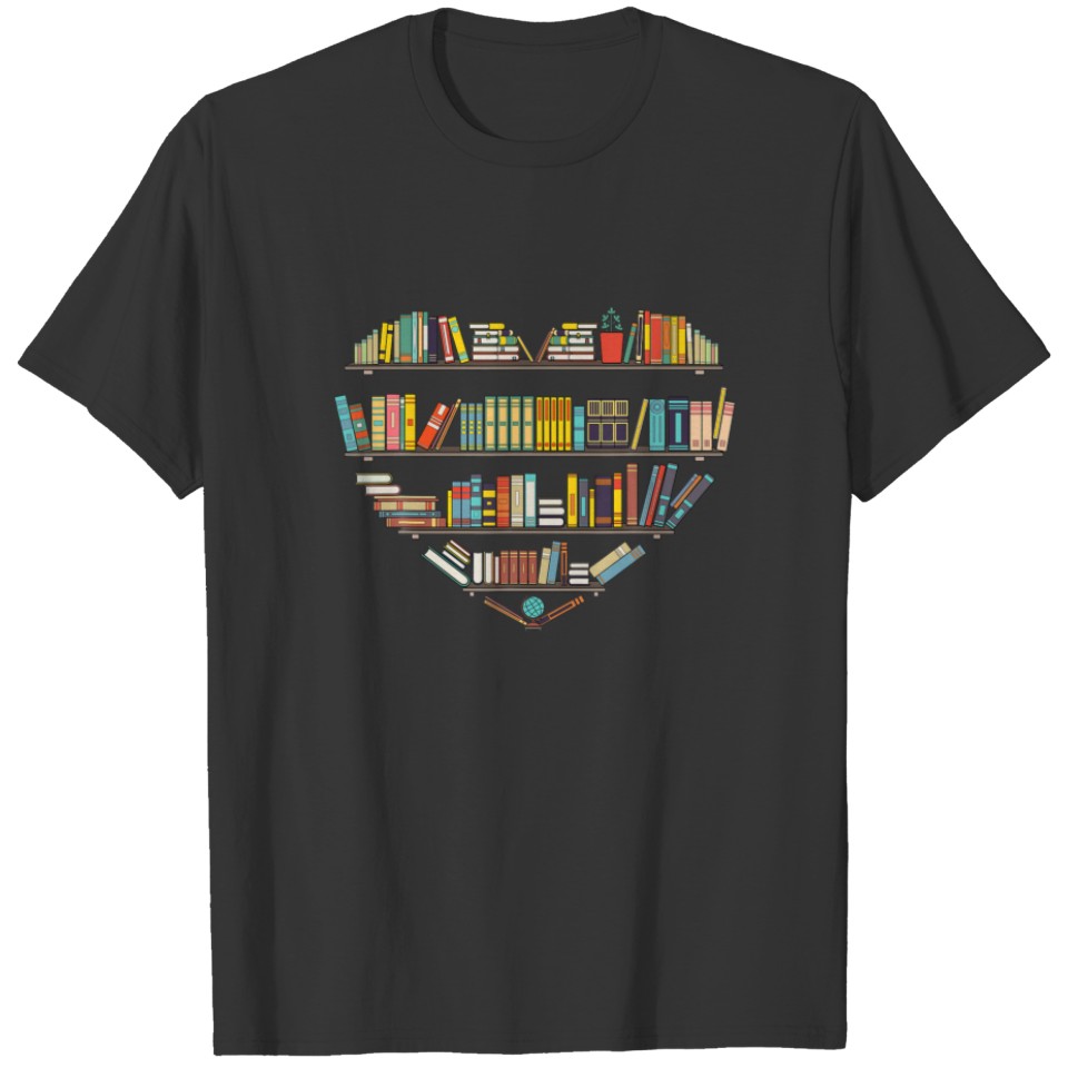 Cool Books Reading Men Women Book Lover Literacy L T-shirt