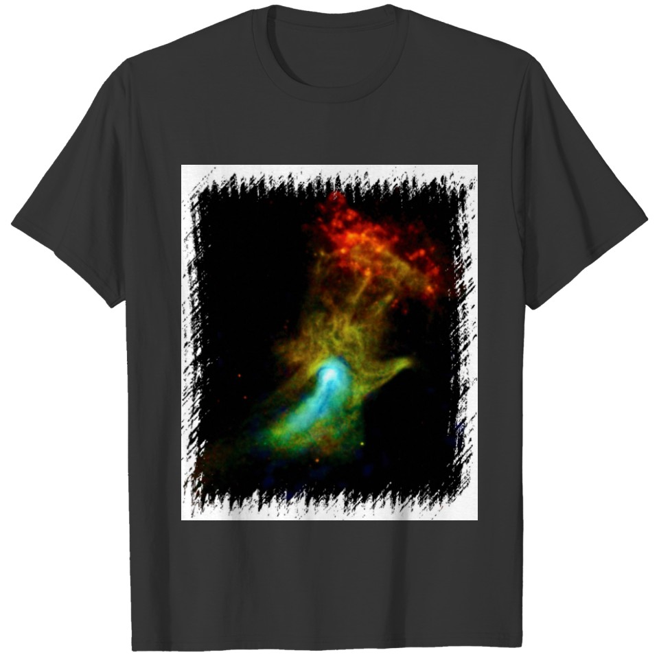 Pulsar B1509 - Hand of God X-Ray Nebula NASA Photo T-shirt