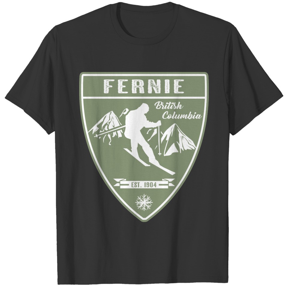 Fernie British Columbia T-shirt